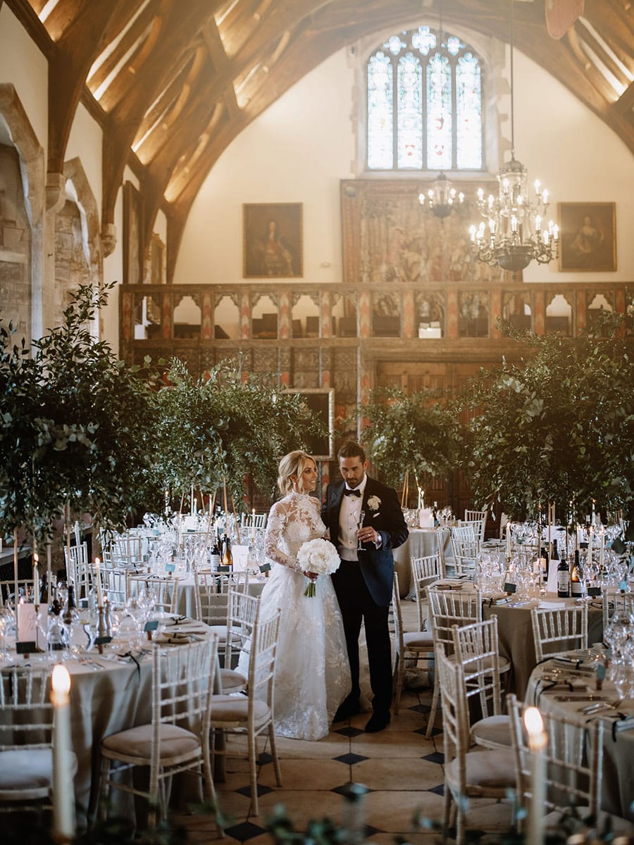 wedding at Berkeley Castle