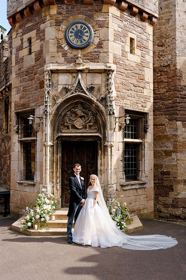 wedding at Berkeley Castle